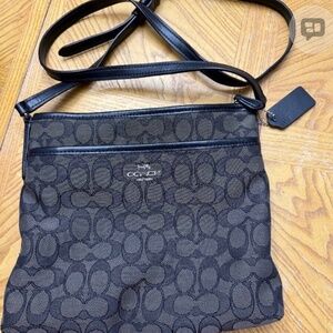 Black Coach Crossbody Bag